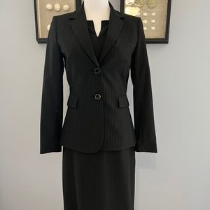 Work suit dress with matching blazer